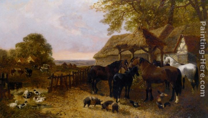 John Frederick Herring, Jnr The Stable Yard